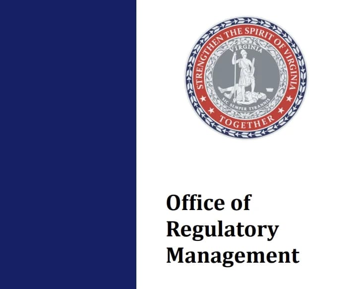 Virginia ORM End of Administration Report